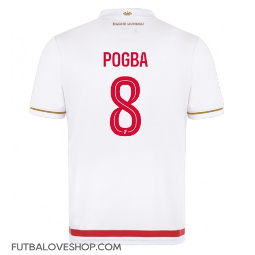 Dres AS Monaco Paul Pogba #8 Domáci 2025-26 Krátky Rukáv
